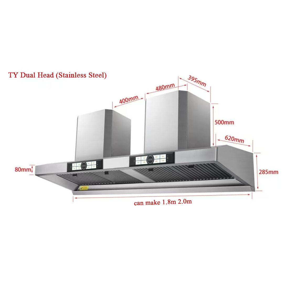 Restaurant Exhaust Cooker Hood - đánh giá và giá Commercial Kitchen Hoods