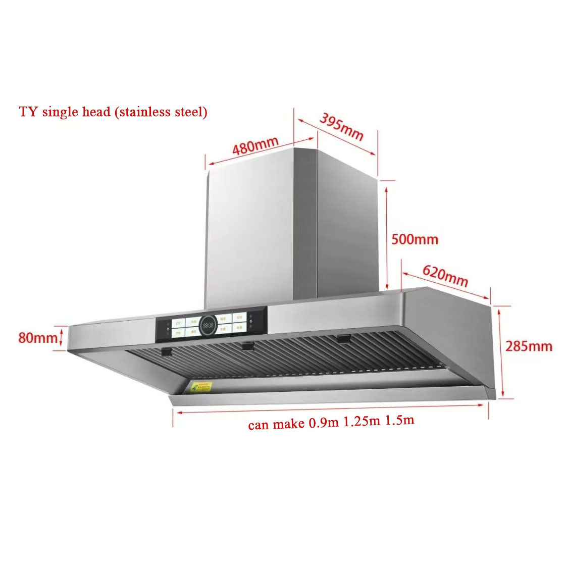 Restaurant Exhaust Cooker Hood - đánh giá và giá Commercial Kitchen Hoods