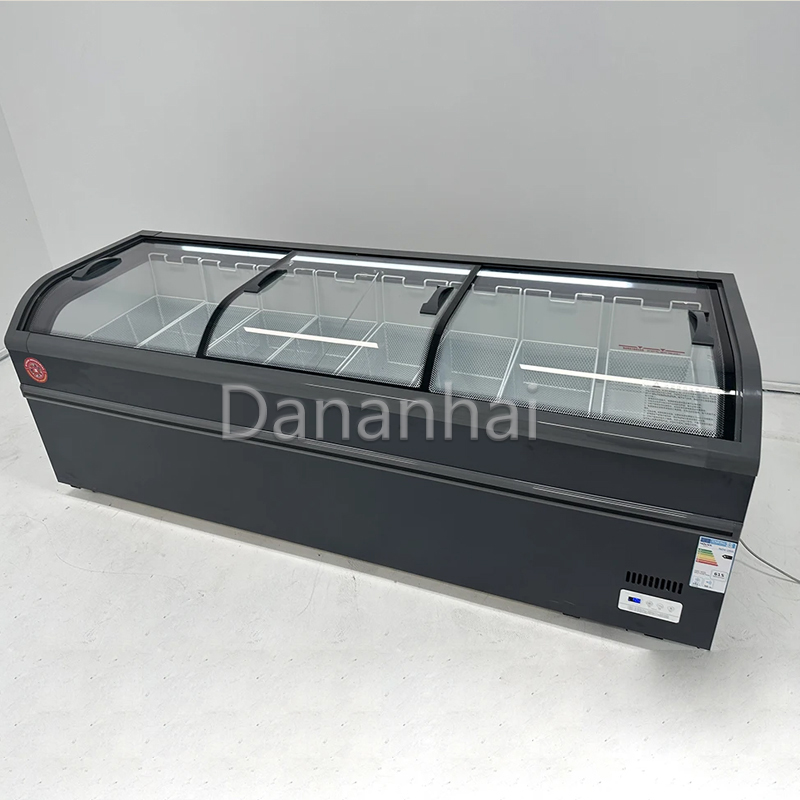 Supermarket Island Freezer Com - đánh giá và giá Commercial Chest Freezer