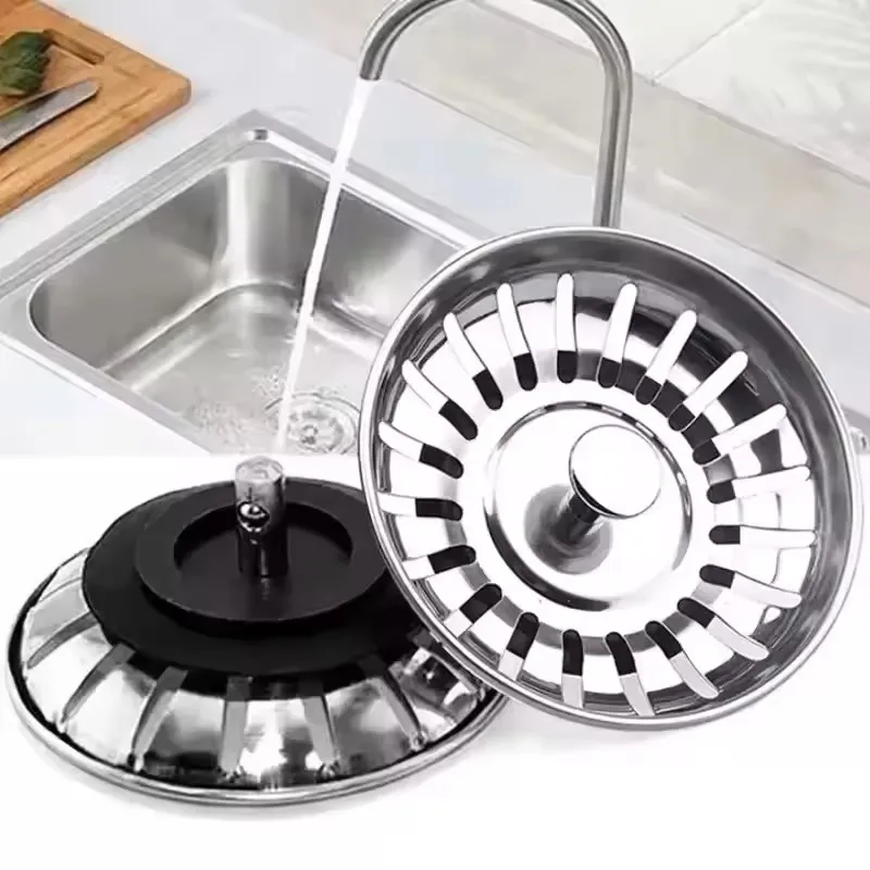 Stainless Steel Sink Strainer  - đánh giá và giá Commercial Kitchen Bin