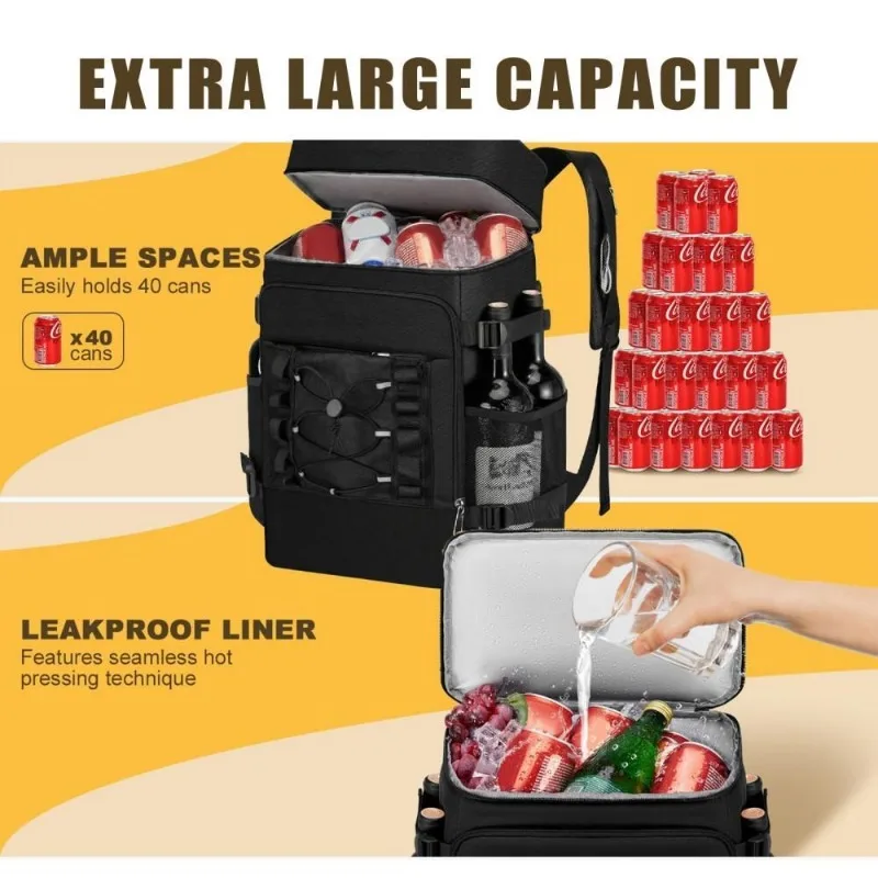 Cooler Backpack with Expandabl - đánh giá và giá Commercial Chest Freezer