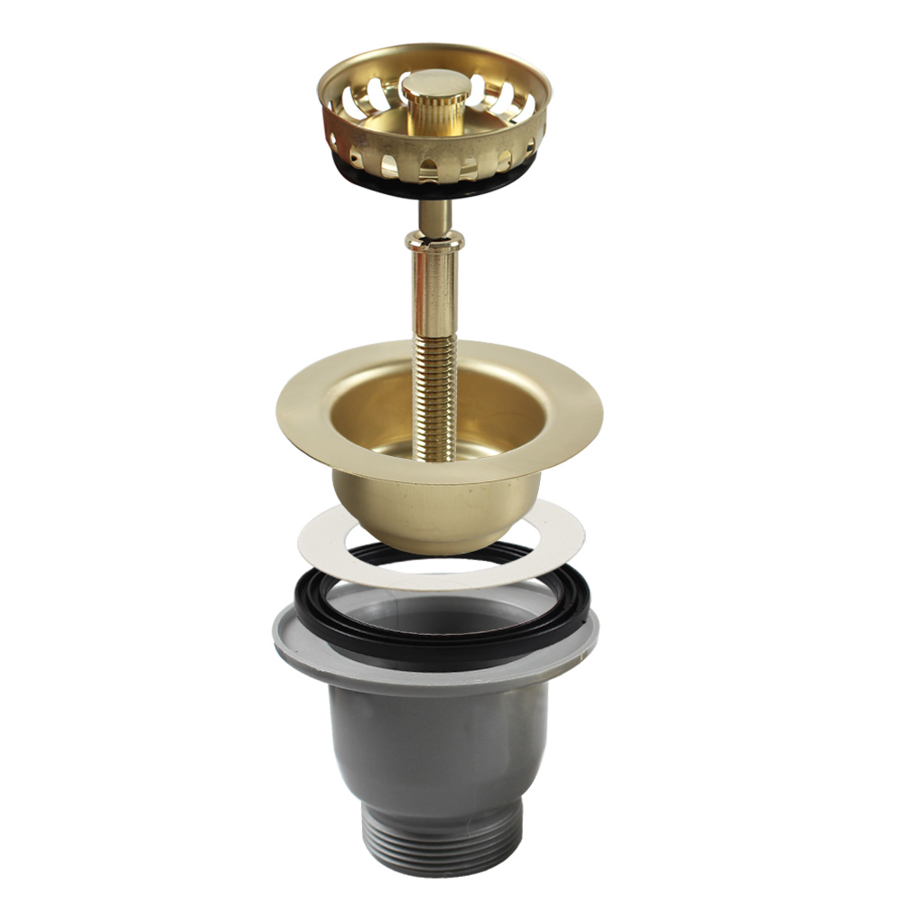 Talea 114MM Polished Golden Co - đánh giá và giá Commercial Kitchen Bin