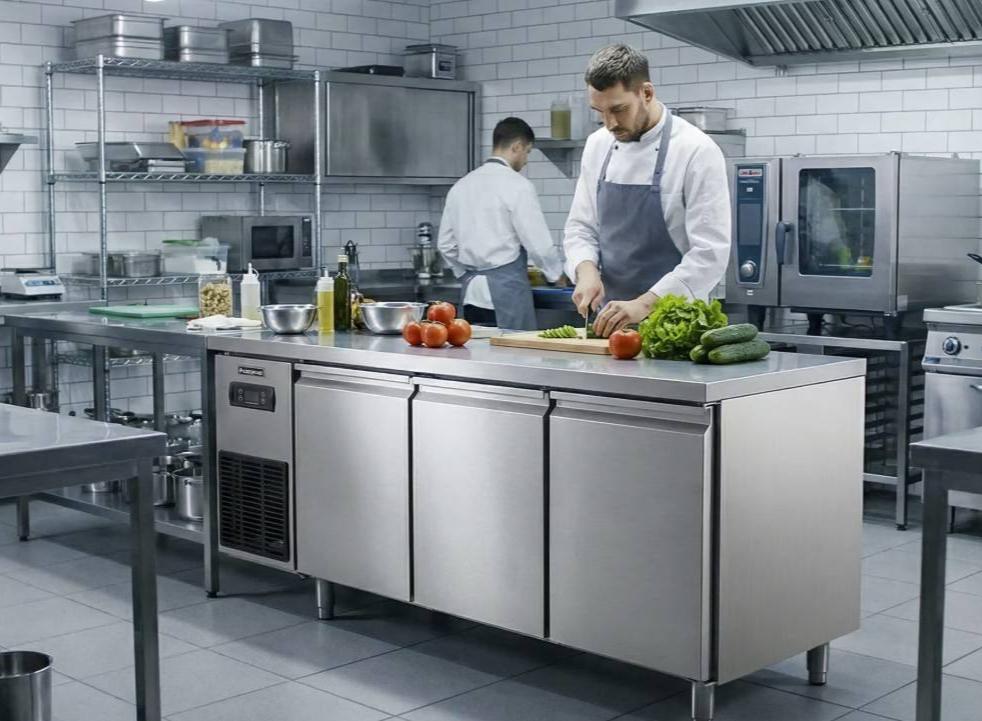 Refrigerated Worktop Stainless - đánh giá và giá Commercial Kitchen Worktops